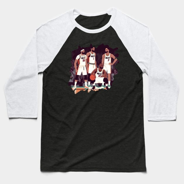 Miami Heat Baseball T-Shirt by Pixy Official